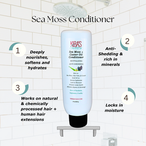 Sea Moss + Castor Oil Conditioner.