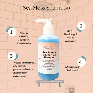 Sea Moss + Castor Oil Shampoo