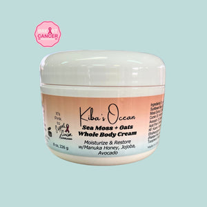 Sea Moss + Oats Whole Body Cream, 8 oz