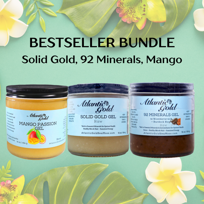 Bestsellers Bundle - Solid Gold, Mango, 92 Minerals