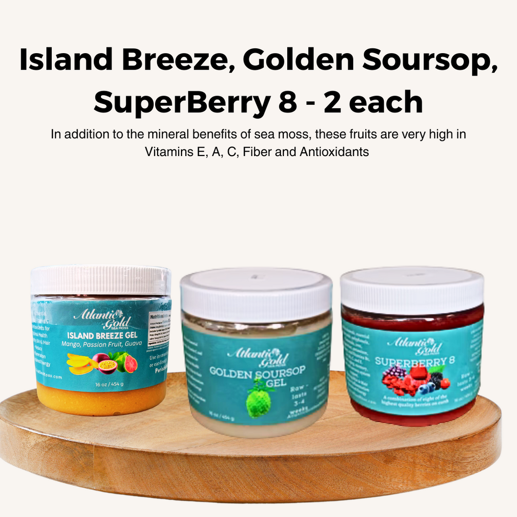 Wholesale Sea Moss Gels