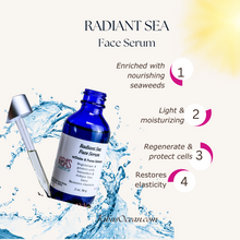 Load image into Gallery viewer, Radiant Sea Duo - Face Serum + Night Repair Cream.