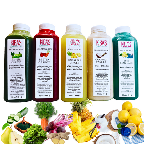 Sea Moss Juices- 16 oz 3 Pack