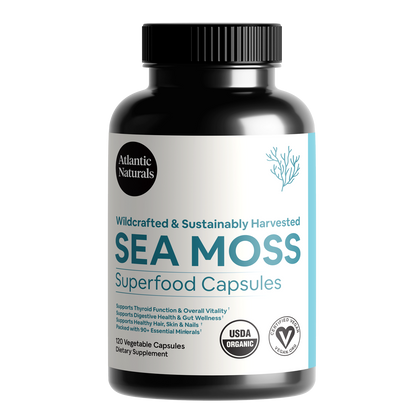 Sea Moss Capsules - Organic, 2 Month Supply