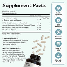 Load image into Gallery viewer, Sea Moss with Shilajit Capsules -5 In 1