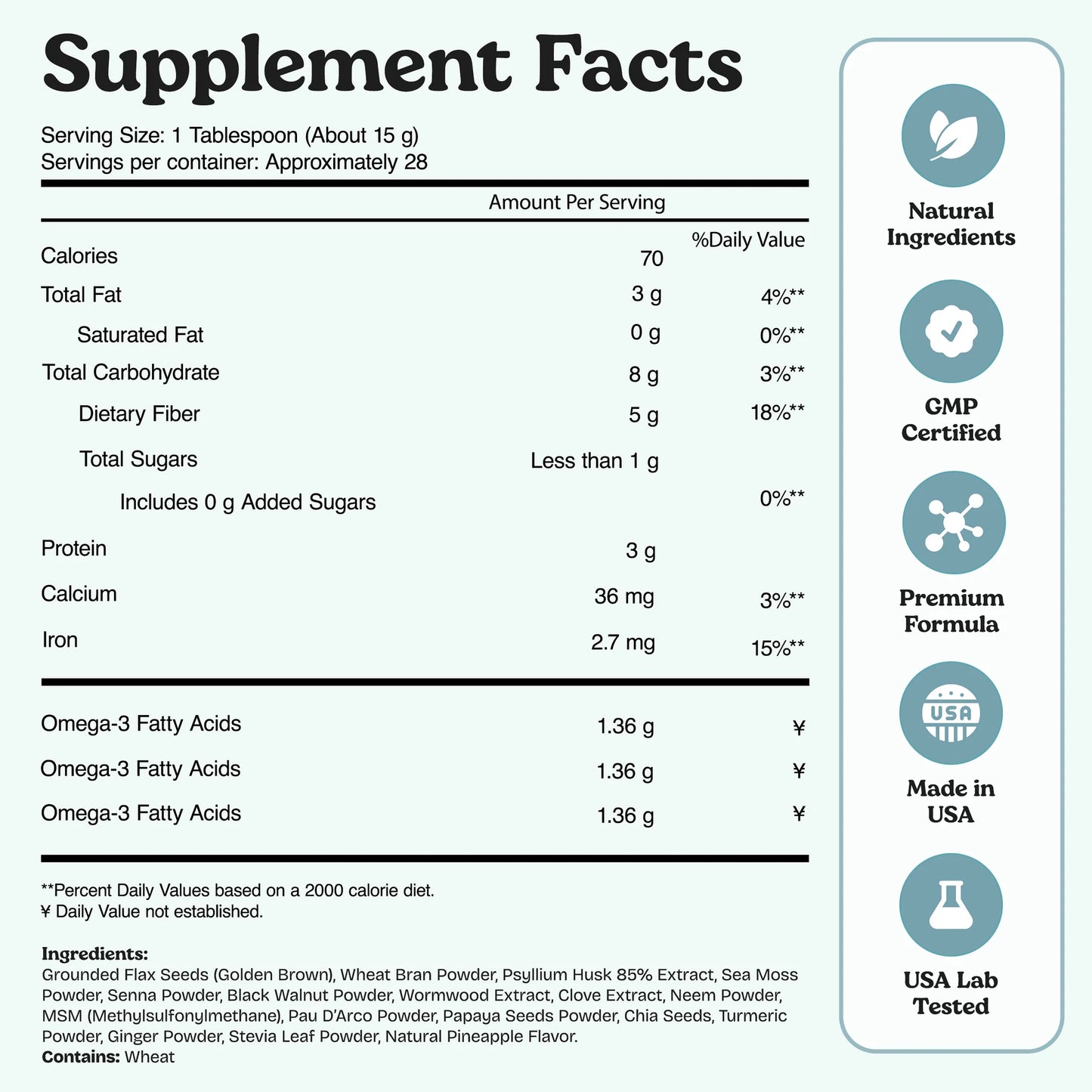 Sea Moss 7 Day Colon & Parasite Cleanse