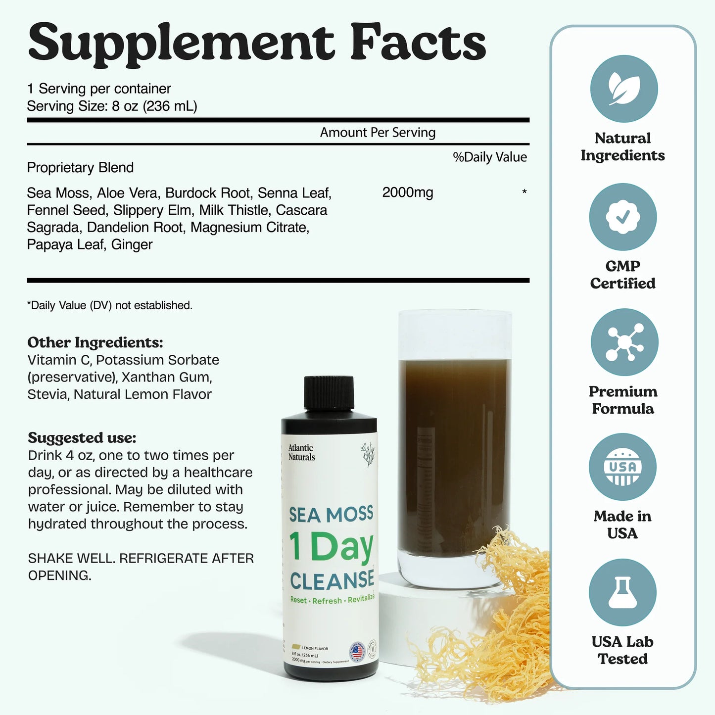 Sea Moss 1 Day Cleanse