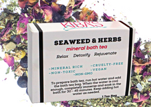 Load image into Gallery viewer, Seaweed &amp; Herbs Mineral Bath Soak.