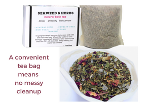 Seaweed & Herbs Mineral Bath Soak.