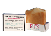 Load image into Gallery viewer, Sea Moss + Turmeric Soap.