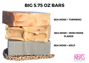 Sea Moss + Turmeric Soap.